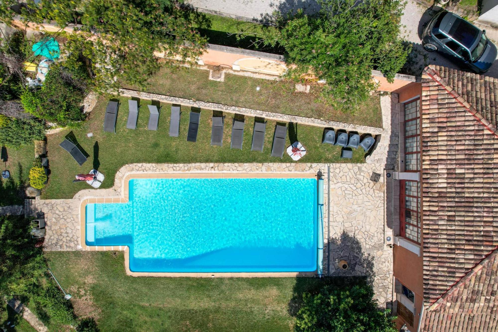 Hotel Le Pool House - Private Jacuzzi Ventabren Esterno foto